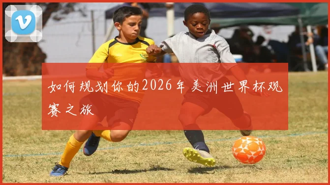 如何规划你的2026年美洲世界杯观赛之旅